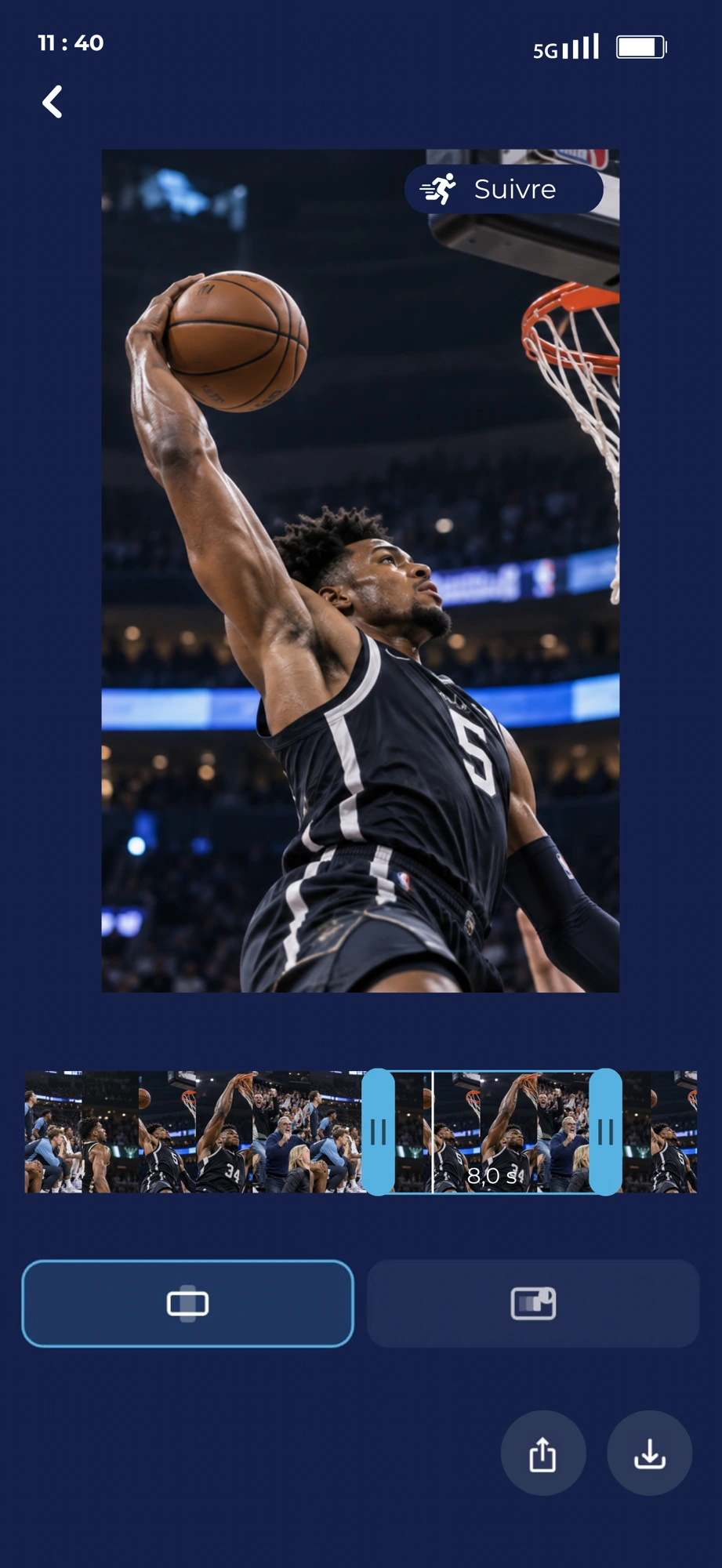 FANSY app — EDITING